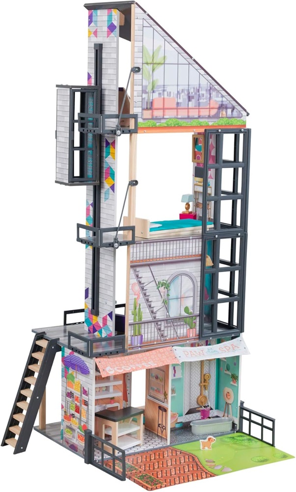 KidKraft Bianca City Life babaház