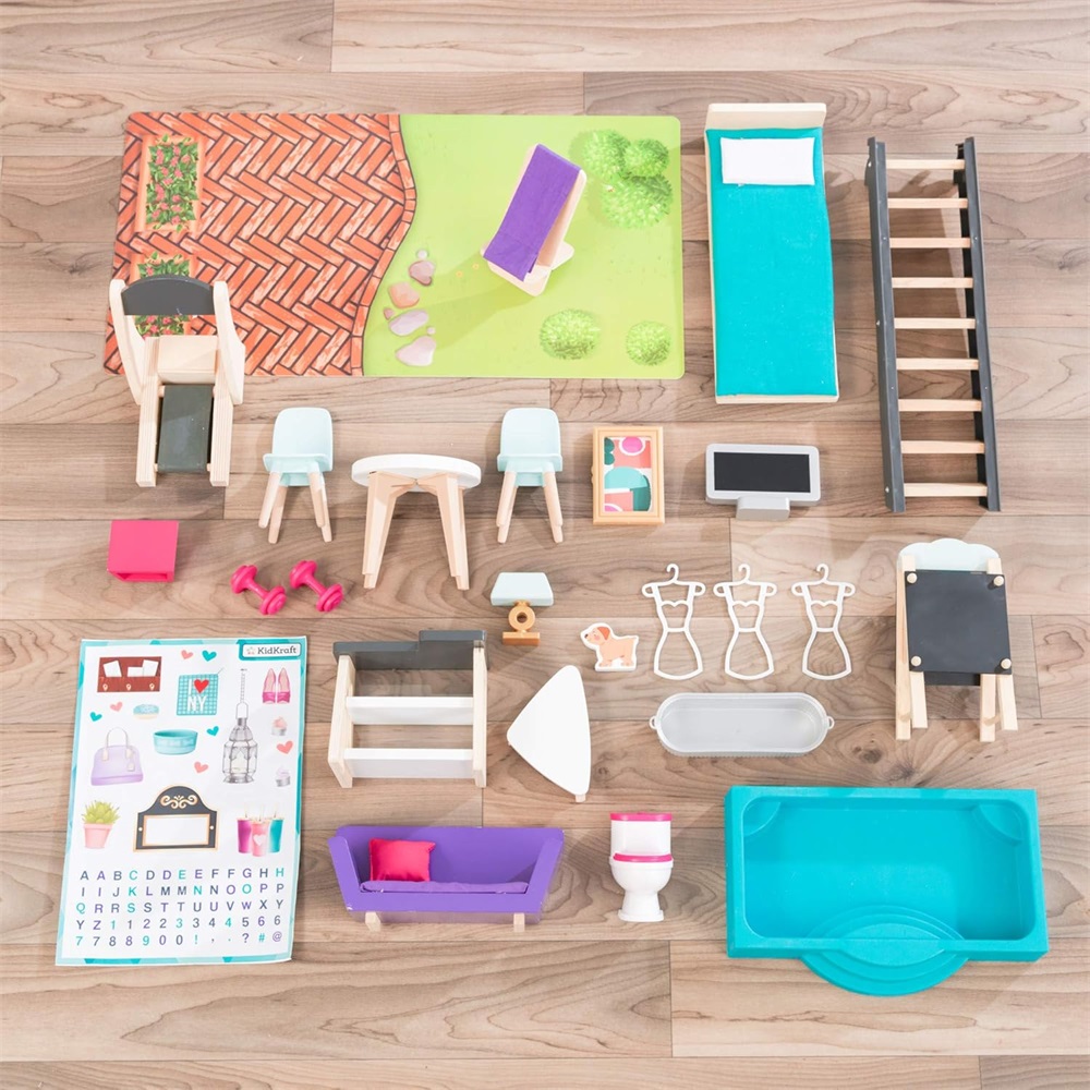 KidKraft Bianca City Life babaház