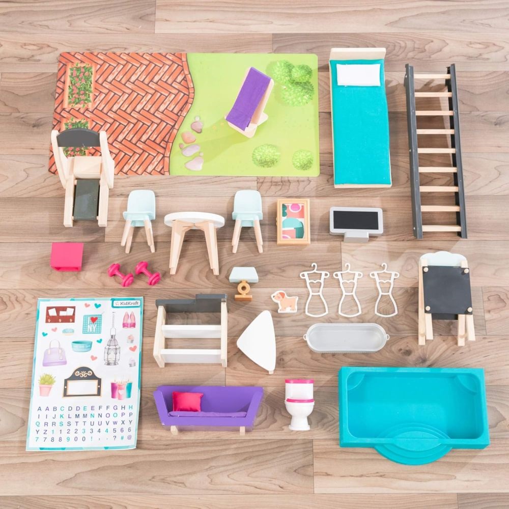 KidKraft Bianca City Life babaház