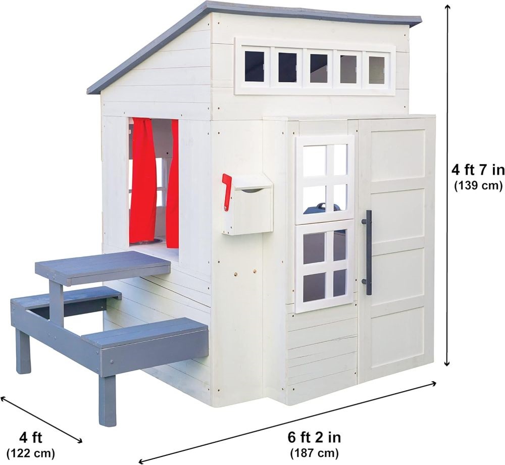 KidKraft modern fa kerti játszóház