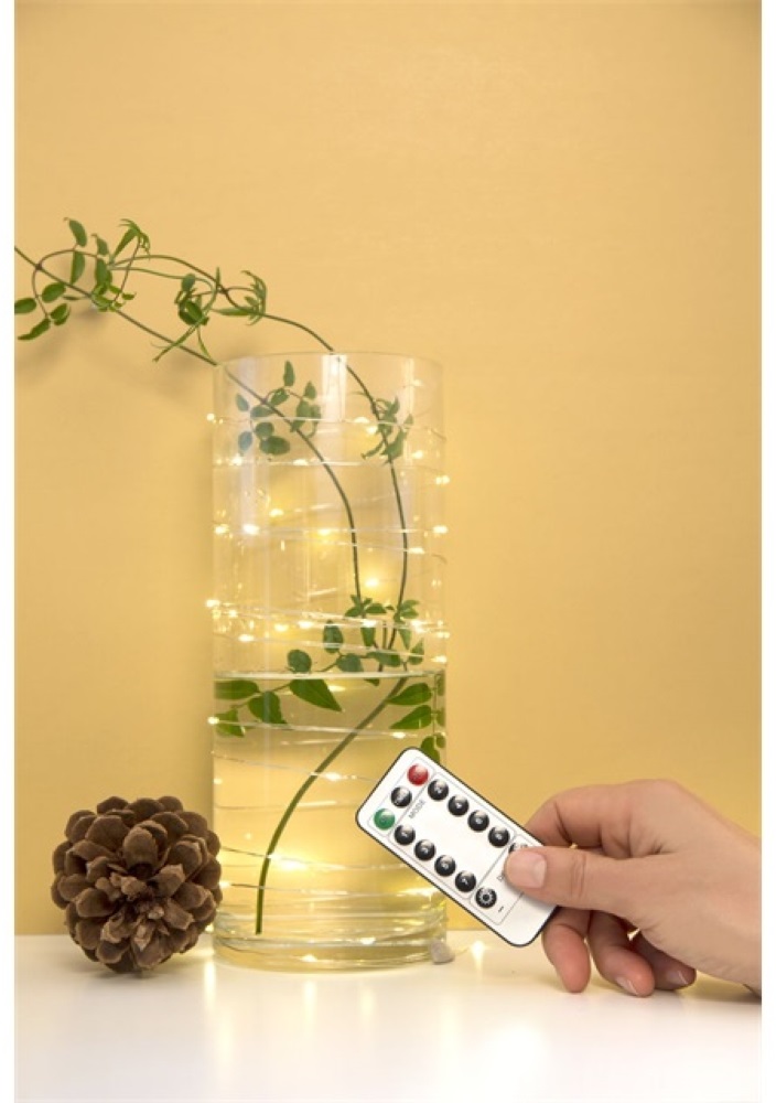 Kikkerland 10méter huzal jellegű réz fényfüzér