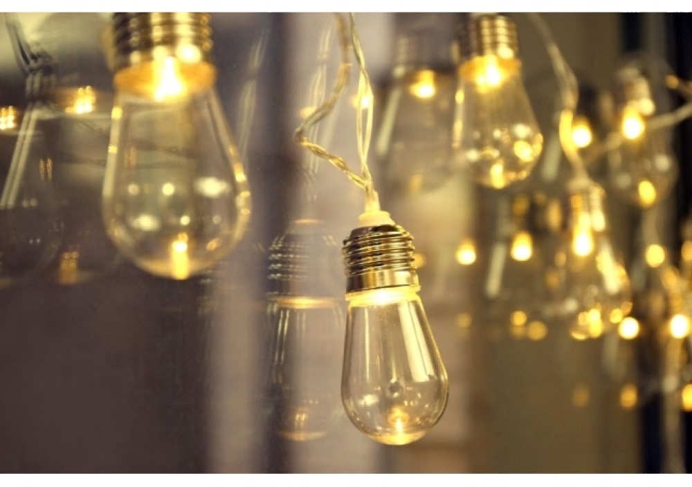 Kikkerland Edison izzó fényfüzér