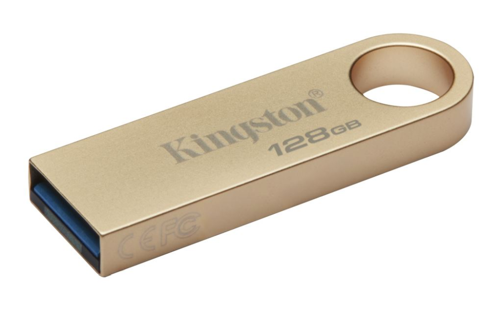 Kingston 128GB 3.2 Gen 1 DT SE9 G3 220MB/s (DTSE9G3/128GB) fém Flash Drive