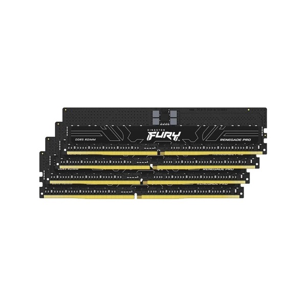Kingston 128GB 4800MHz DDR-5 Fury Renegade Pro (Kit! 4db 32GB) (KF548R36RBK4-128) memória