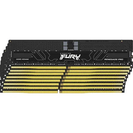 Kingston 128GB 5600MHz DDR-5 Fury Renegade Pro (Kit! 8db 16GB) (KF556R36RBK8-128) memória