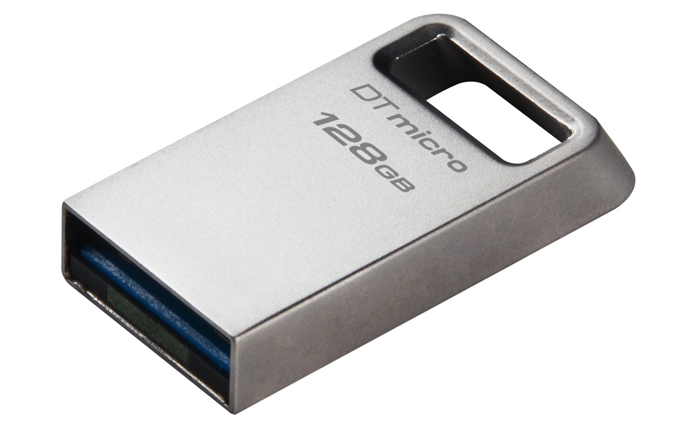 Kingston 128GB DataTraveler Micro USB3.2 A Ezüst (DTMC3G2/128GB) Flash Drive