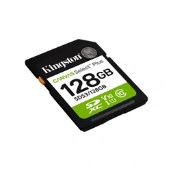 Kingston 128GB SD Canvas Select Plus Gen3 150R (SDXC V10 UHS-I U1) SDS3/128GB memóriakártya