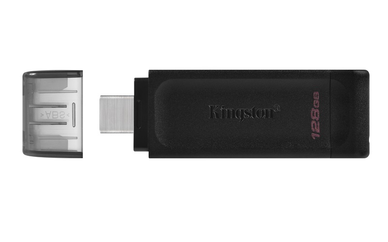 Kingston 128GB USB3.2 C DataTraveler 70 (DT70/128GB) Flash Drive