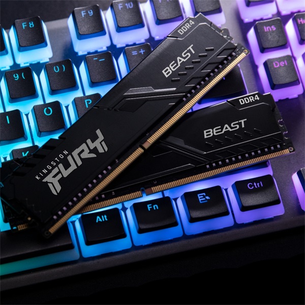 Kingston 16GB/2666MHz DDR-4 1Gx8 FURY Beast Black (KF426C16BB1/16) memória