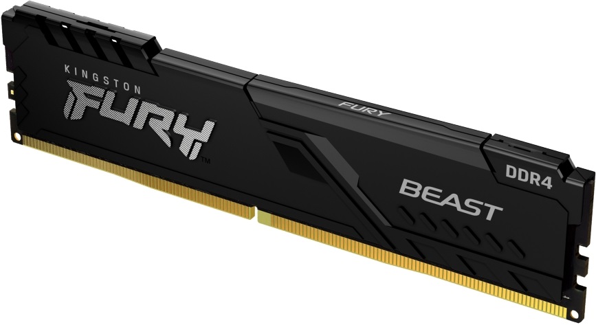 Kingston 16GB/3200MHz DDR-4 1Gx8 FURY Beast Black (KF432C16BB1/16) memória