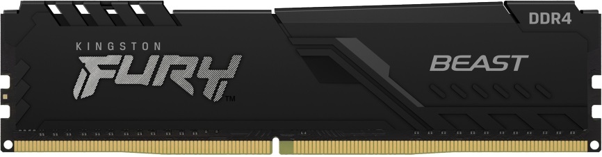 Kingston 16GB/3200MHz DDR-4 1Gx8 FURY Beast Black (KF432C16BB1/16) memória