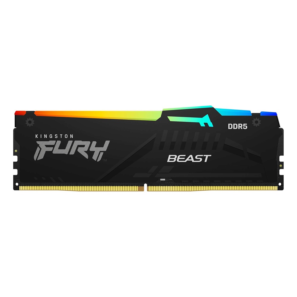 Kingston 16GB 5200MHz DDR-5 FURY Beast RGB EXPO (KF552C36BBEA-16) memória