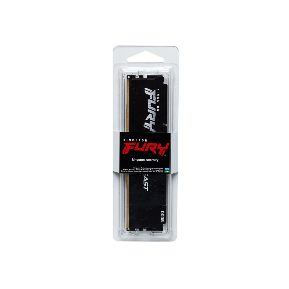 Kingston 16GB 6000MHz DDR-5 Fury Beast Black EXPO (KF560C30BBE-16) memória