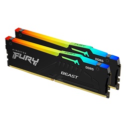 Kingston 16GB 6000MHz DDR-5 FURY Beast RGB EXPO (Kit! 2db 8GB) (KF560C36BBEAK2-16) memória