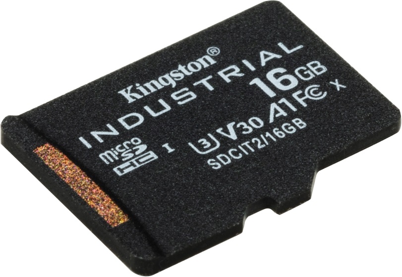 Kingston 16GB SD micro Industrial (SDHC Class 10 A1) (SDCIT2/16GB) memóriakártya + olvasó