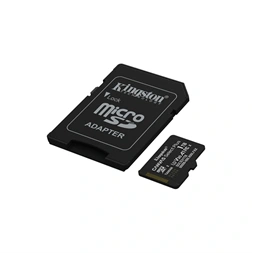 Kingston 1TB SD micro Canvas Select Plus Gen3 150R A1 (MicroSDXC) SDCS3/1TB memóriakártya adapterrel