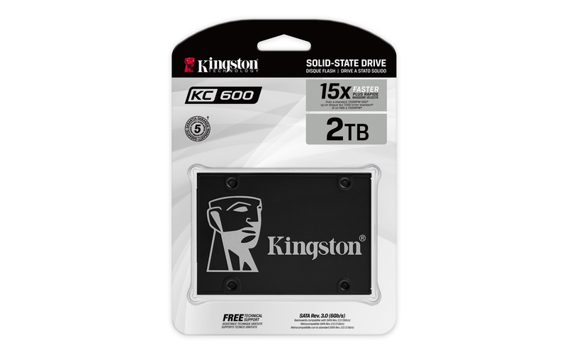 Kingston 2048GB SATA3 2,5" 7mm (SKC600/2048G) SSD