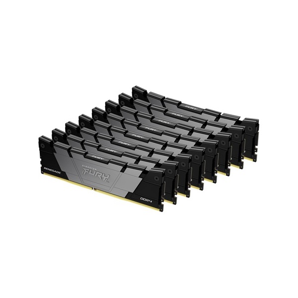 Kingston 256GB 3200MHz DDR-4 Fury Renegade Black (Kit! 8db 32GB) (KF432C16RB2K8/256) memória