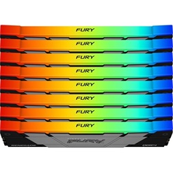 Kingston 256GB 3200MHz DDR-4 Fury Renegade RGB (Kit! 8db 32GB) (KF432C16RB2AK8/256) memória