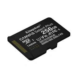 Kingston 256GB SD micro Canvas Select Plus Gen3 150R A1 (MicroSDXC) SDCS3/256GBSP memóriakártya