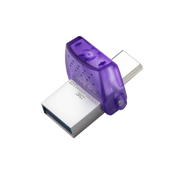 Kingston 256GB USB3.2 Gen1 C/USB3.2 Gen1 A DataTraveler microDuo 3C (DTDUO3CG3/256GB) Flash Drive