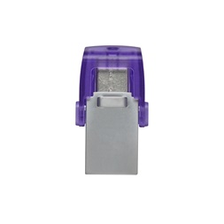 Kingston 256GB USB3.2 Gen1 C/USB3.2 Gen1 A DataTraveler microDuo 3C (DTDUO3CG3/256GB) Flash Drive