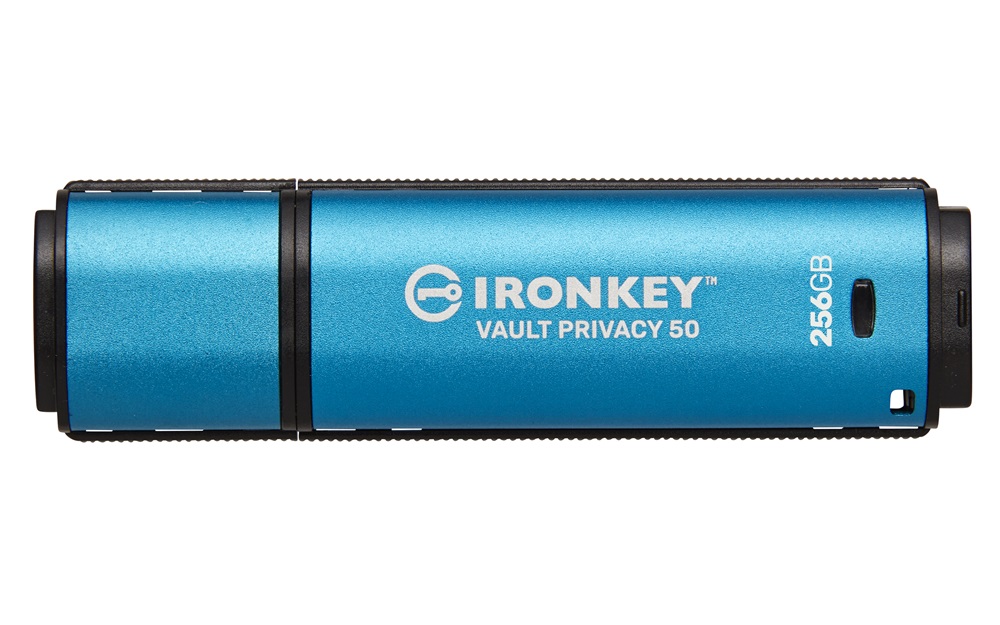 Kingston 256GB USB3.2 IronKey Vault Privacy 50 (IKVP50/256GB) Flash Drive