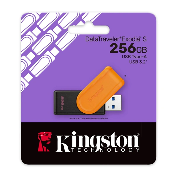 Kingston 256GB USB 3.2 Gen 1 DT Exodia S (DTXS/256GB) Flash Drive