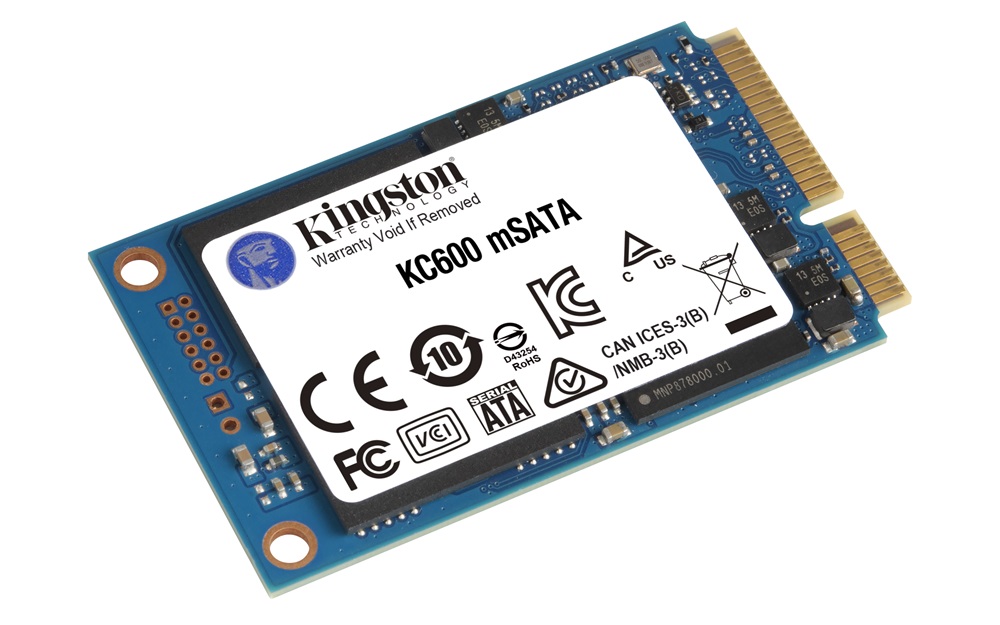 Kingston 256GB mSATA KC600 (SKC600MS/256G) SSD
