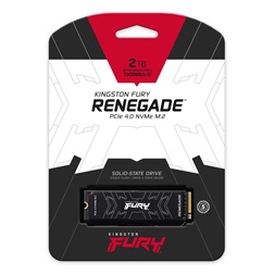 Kingston 2TB M.2 NVMe 2280 FURY Renegade with Heatsink fekete SSD