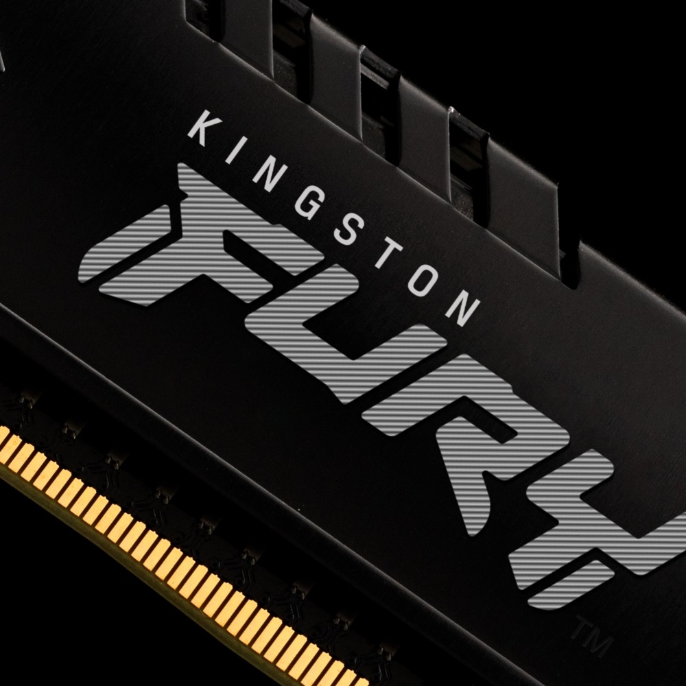 Kingston 32GB/3200MHz DDR-4 (Kit of 2) 1Gx8 FURY Beast Black (KF432C16BB1K2/32) memória