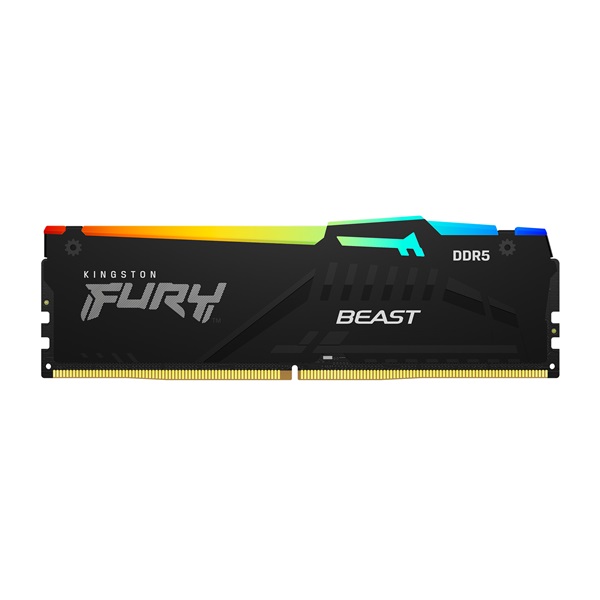 Kingston 32GB/5200MHz DDR-5 FURY Beast RGB (KF552C40BBA-32) memória