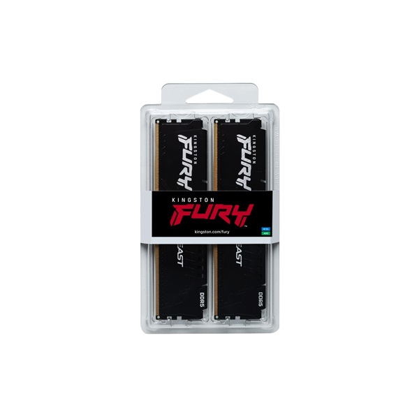 Kingston 32GB/6000MHz DDR-5 (Kit of 2) FURY Beast Black (KF560C40BBK2-32) memória