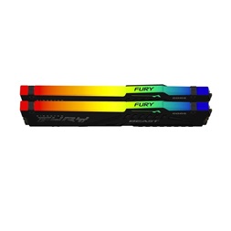 Kingston 32GB 6000MHz DDR-5 Fury Beast RGB EXPO (Kit! 2db 16GB) (KF560C30BBEAK2-32) memória