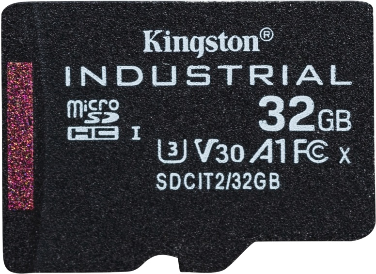 Kingston 32GB SD micro Industrial (SDHC Class 10 A1) (SDCIT2/32GBSP) memóriakártya