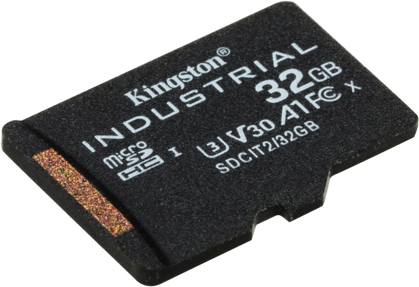 Kingston 32GB SD micro Industrial (SDHC Class 10 A1) (SDCIT2/32GB) memóriakártya + olvasó