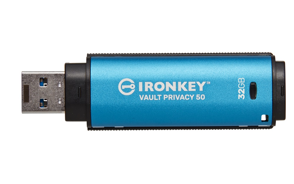 Kingston 32GB USB3.2 IronKey Vault Privacy 50 (IKVP50/32GB) Flash Drive