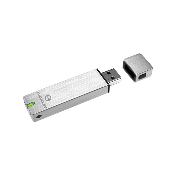 Kingston 32GB USB 2.0 Ironkey Basic S250 (IKS250B/32GB) Flash Drive