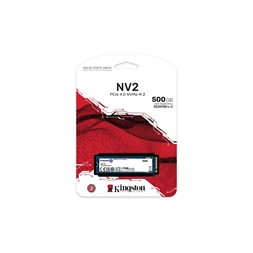 Kingston 500GB M.2 NVMe 2280 PCIe 4.0 NV2 (SNV2S/500G) SSD (Újszerű)