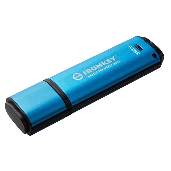 Kingston 512GB/USB-C IronKey Vault Privacy 50C (IKVP50C/512GB) Flash Drive