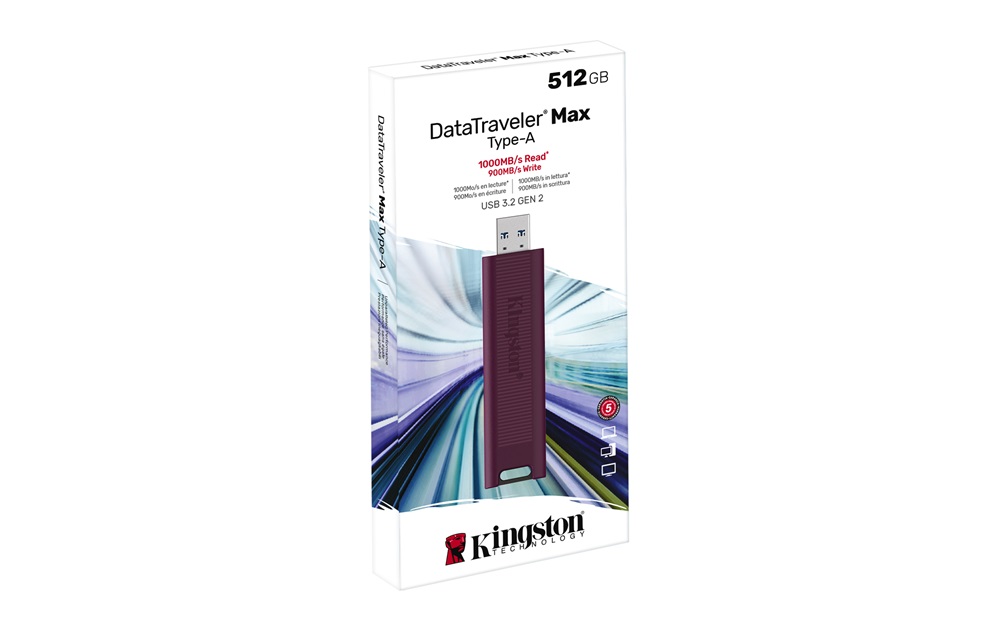 Kingston 512GB USB3.2 Type-A DataTraveler Max (DTMAXA/512GB) Flash Drive
