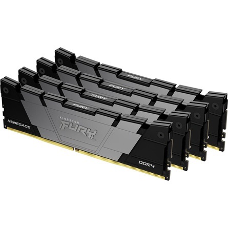 Kingston 64GB 3200MHz DDR-4 Fury Renegade Black (Kit! 4db 16GB) (KF432C16RB12K4/64) memória