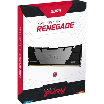 Kingston 64GB 3200MHz DDR-4 Fury Renegade Black (Kit! 4db 16GB) (KF432C16RB12K4/64) memória