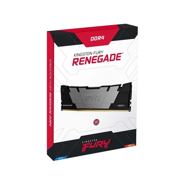 Kingston 64GB 3600MHz DDR-4 Fury Renegade Black (Kit! 4db 16GB) (KF436C16RB12K4/64) memória