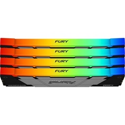 Kingston 64GB 3600MHz DDR-4 Fury Renegade RGB (Kit! 4db 16GB) (KF436C16RB12AK4/64) memória