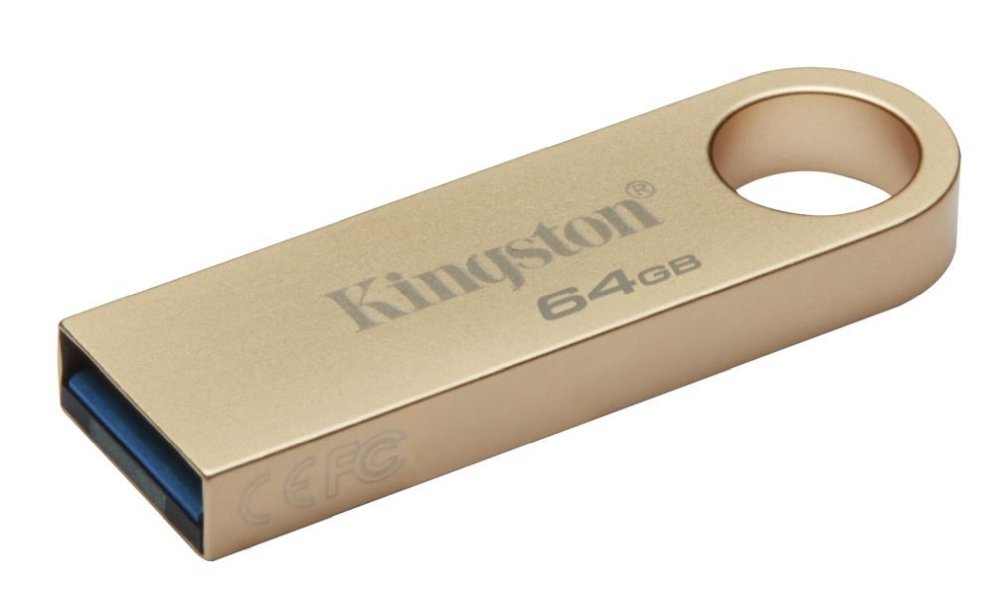 Kingston 64GB 3.2 Gen 1 DT SE9 G3 220MB/s (DTSE9G3/64GB) fém Flash Drive