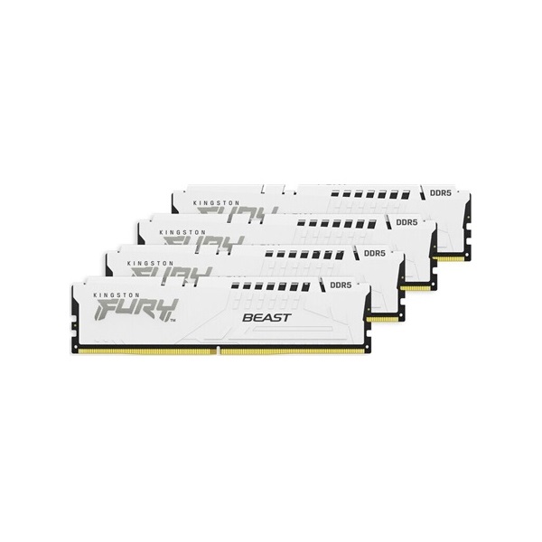 Kingston 64GB 5600MHz DDR-5 Fury Beast (Kit! 4db 16GB) (KF556C40BWK4-64) memória