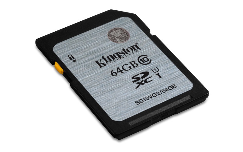 Kingston 64GB SD (SDXC Class 10 UHS-I) (SD10VG2/64B) memóriakártya