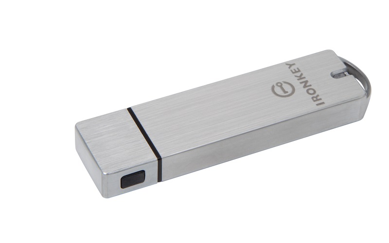 Kingston 64GB USB3.0 IronKey Enterprise S1000 Managed Encrypted FIPS (IKS1000E/64GB) Flash Drive