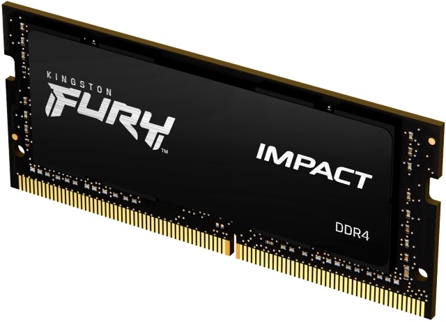 Kingston 8GB/3200MHz DDR-4 FURY Impact (KF432S20IB/8) notebook memória